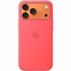 Apple iPhone 17 Pro Max Silicone Case with MagSafe – Bright Guava