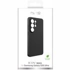 Puro Silicon Cover "ICON" for Samsung Galaxy S26 Ultra Black PUSGS26UICONBLK