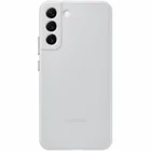 Samsung Galaxy S22+ Leather Cover Gray
