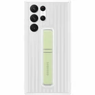 Samsung Galaxy S22 Ultra Protective Standing Cover White