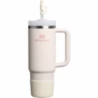 Aizsargpārvalka un salmiņu vāciņu 2 gab. komplekts Stanley The Quencher Boot and Straw Cover Set 0.89l & 0.59l Cream