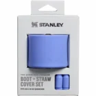 Aizsargpārvalka un salmiņu vāciņu 2 gab. komplekts Stanley The Quencher Boot and Straw Cover Set 0.89l & 0.59l Hydrangea