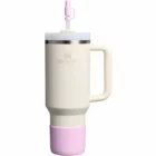 Aizsargpārvalka un salmiņu vāciņu 2 gab. komplekts Stanley The Quencher Boot and Straw Cover Set 1.18l Cherry Blossom