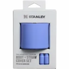 Aizsargpārvalka un salmiņu vāciņu 2 gab. komplekts Stanley The Quencher Boot and Straw Cover Set 1.18l Hydrangea