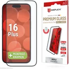 Viedtālruņa ekrāna aizsargs Apple iPhone 16 Plus Premium Glass Screen Protector Full Cover By Displex