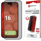 Viedtālruņa ekrāna aizsargs Apple iPhone 16 Privacy Glass Screen Protector By Displex