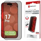 Viedtālruņa ekrāna aizsargs Apple iPhone 17 Pro Privacy Screen Glass Protector by Displex
