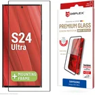 Viedtālruņa ekrāna aizsargs Samsung Galax S24 Ultra Premium Glass Screen Protector Anti-Reflex By Displex