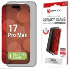 Viedtālruņa ekrāna aizsargs Apple iPhone 17 Pro Max Privacy Glass Screen Protector Privact Filter by Displex