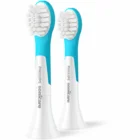 Philips Sonicare for Kids Mini zobu birstes uzgalis, 2 gab HX6032/90