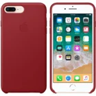 Apple iPhone 8 / 7 / SE Leather Case - Red
