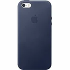 Aizsargapvalks Apple iPhone SE Leather Case - Midnight Blue