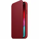 Apple iPhone XS Leather Folio - (PRODUCT)RED