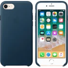 Apple iPhone 8 / 7 / SE Leather Case - Cosmos Blue