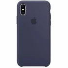 Aizsargapvalks Apple iPhone X Silicone Case Midnight Blue