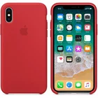 Apple iPhone X Silicone Case - Red