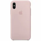 Apple iPhone X Silicone Case - Pink Sand