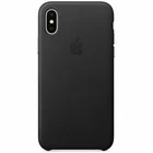 Apple iPhone X Leather Case - Black