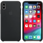 Apple iPhone XS Max Silicone Case - Black