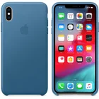 Apple iPhone XS Max Leather Case - Cape Cod Blue
