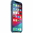 Apple iPhone XS Max Leather Case - Cape Cod Blue