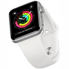Viedpulkstenis Viedpulkstenis Apple Watch Series 3 (GPS) 42mm Silver, White Sport Band