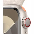 Viedpulkstenis Apple Watch Series 9 GPS + Cellular 41mm Starlight Aluminium Case with Starlight Sport Loop
