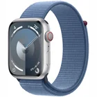 Viedpulkstenis Apple Watch Series 9 GPS + Cellular 45mm Silver Aluminium Case with Winter Blue Sport Loop