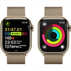 Viedpulkstenis Apple Watch Series 9 GPS + Cellular 45mm Gold Stainless Steel Case with Gold Milanese Loop