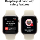 Viedpulkstenis Apple Watch SE 3 GPS 44mm Midnight Aluminium Case with Navy Blue Sport Band - M/L