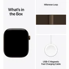 Viedpulkstenis Apple Watch Series 12 GPS 42mm Dark Bronze Aluminium Case with Dark Bronze Milanese Loop