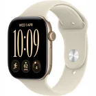 Viedpulkstenis Apple Watch Series 12 GPS + Cellular 42mm Light Gold Aluminium Case with Sand Sport Band - M/L