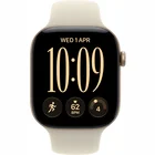 Viedpulkstenis Apple Watch Series 12 GPS + Cellular 42mm Light Gold Aluminium Case with Sand Sport Band - M/L