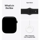 Viedpulkstenis Apple Watch Series 12 GPS 46mm Black Aluminium Case with Black Sport Band - M/L