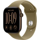 Viedpulkstenis Apple Watch Series 12 GPS 46mm Dark Bronze Aluminium Case with Olive Sport Band - M/L