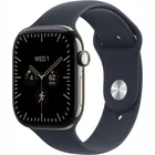 Viedpulkstenis Apple Watch Series 12 GPS + Cellular 46mm Natural Titanium Case with Navy Blue Sport Band - M/L