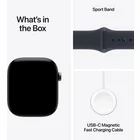Viedpulkstenis Apple Watch Series 12 GPS + Cellular 46mm Natural Titanium Case with Navy Blue Sport Band - M/L