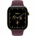 Viedpulkstenis Apple Watch Series 12 GPS + Cellular 46mm Radiant Gold Titanium Case with Burgundy Sport Band - S/M