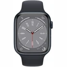Viedpulkstenis Apple Watch Series 8 GPS 45mm Midnight Aluminium Case with Midnight Sport Band