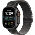 Viedpulkstenis Apple Watch Ultra 4 GPS + Cellular 49mm Black Titanium Case with Black Titanium Milanese Loop - M