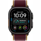 Viedpulkstenis Apple Watch Ultra 4 GPS + Cellular 49mm Black Titanium Case with Burgundy Trail Loop - S/M