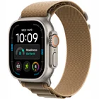 Viedpulkstenis Apple Watch Ultra 4 GPS + Cellular 49mm Natural Titanium Case with Desert Alpine Loop - L