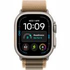 Viedpulkstenis Apple Watch Ultra 4 GPS + Cellular 49mm Natural Titanium Case with Desert Alpine Loop - M