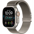 Viedpulkstenis Apple Watch Ultra 4 GPS + Cellular 49mm Natural Titanium Case with Natural Titanium Milanese Loop-M