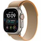 Viedpulkstenis Apple Watch Ultra 4 GPS + Cellular 49mm Natural Titanium Case with Sand Trail Loop - M/L