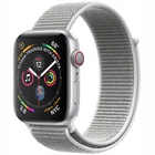 Viedpulkstenis Viedpulkstenis Apple Watch Series 4 44mm Silver, Loop Seashell Sport Band