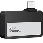 Ārējais cietais disks Lexar Professional Go USB 3.2 Gen 2 Portable SSD 1TB Black LSL400X001T-RNBNG