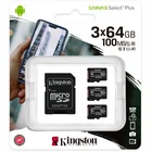 Kingston Canvas Select Plus 64GB Three Pack