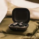 Austiņas Beats Powerbeats Fit — Wireless Fitness Earbuds with Secure Fit — Jet Black