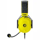 Austiņas Razer BlackShark V2 ESL Edition Yellow/Black